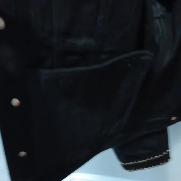 BLK DNM Black Studded Jean Jacket - Picture 6 of 13